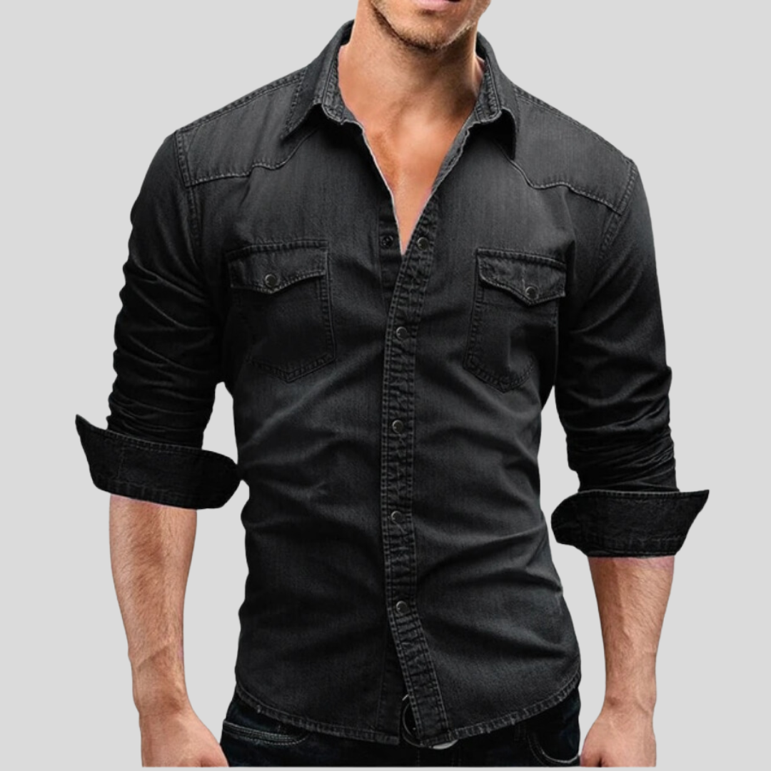 EMILIANO™|CAMICIA DENIM MODERNA