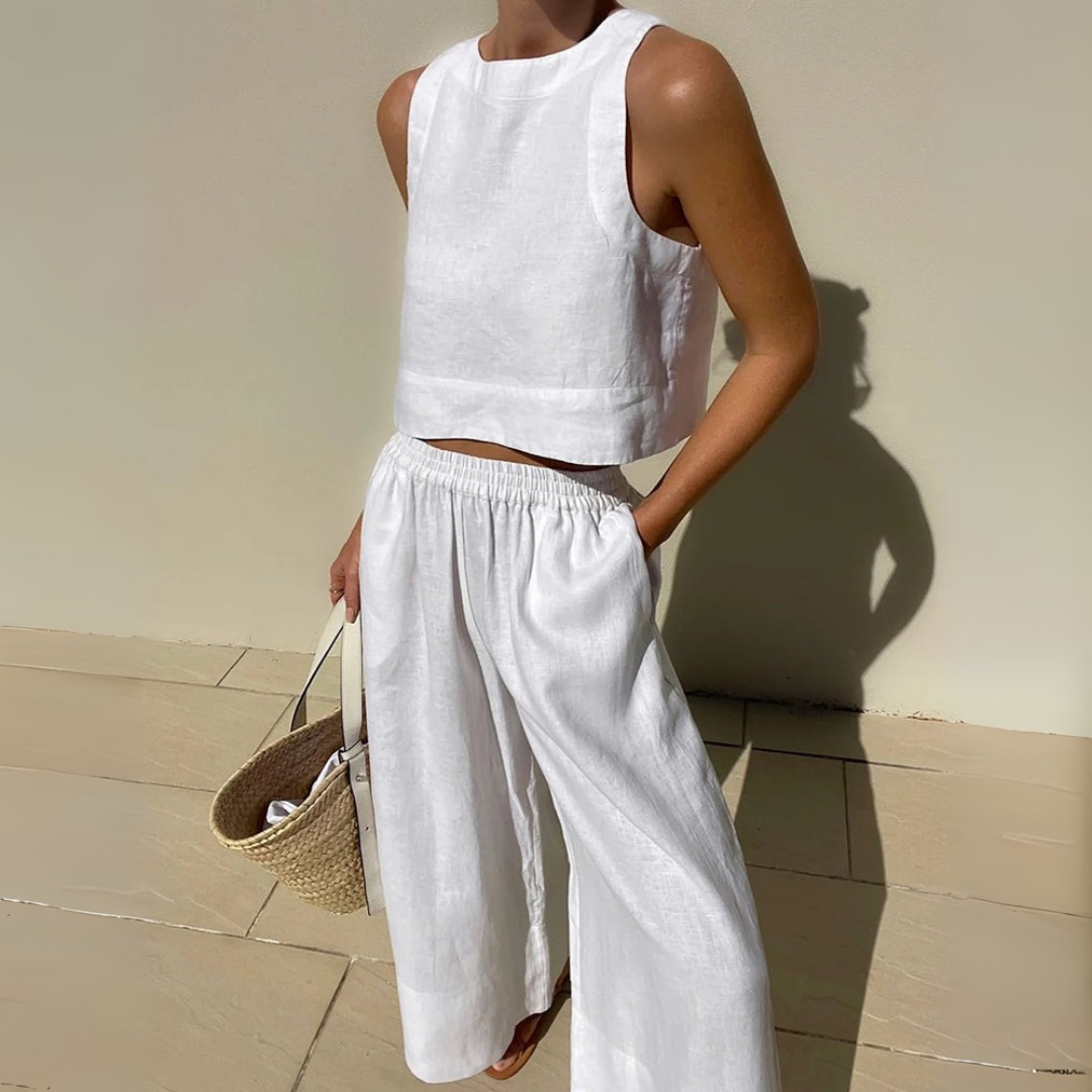 NEVINAâ„¢|COMPLETO ESTIVO ELEGANTE