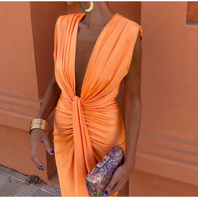 Crocetta™ | Abito Elegante Scollato