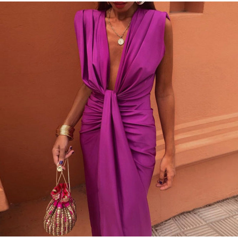 Crocetta™ | Abito Elegante Scollato