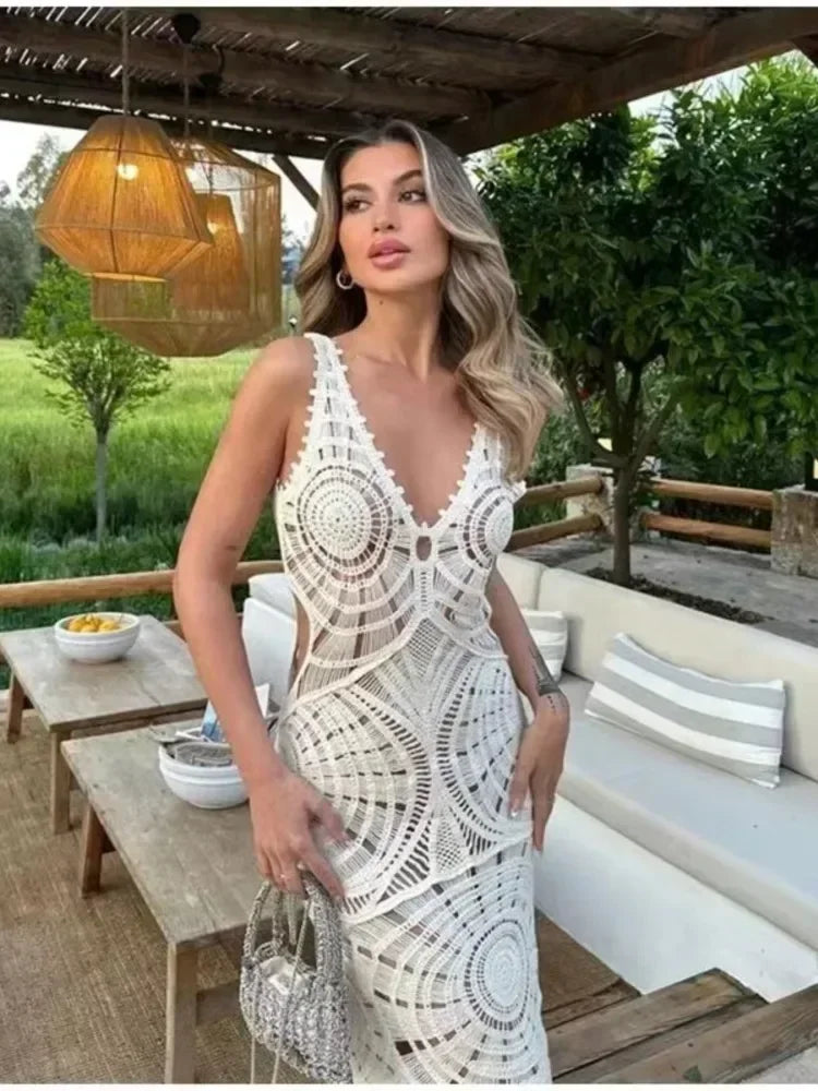 Liselotteâ„¢ | Abito Lungo con Scollo a V