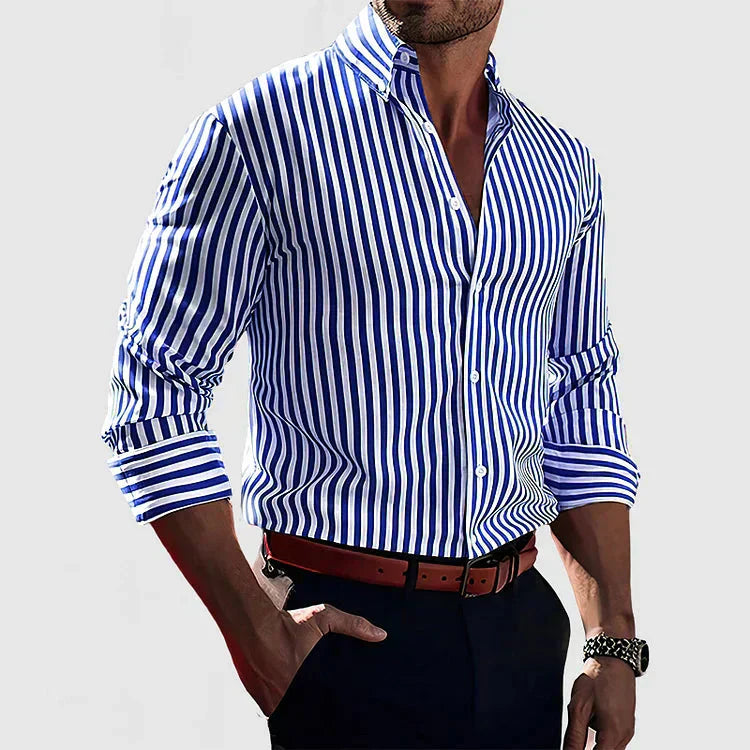 GIORGIOâ„¢|CAMICIA ELEGANTE A RIGHE