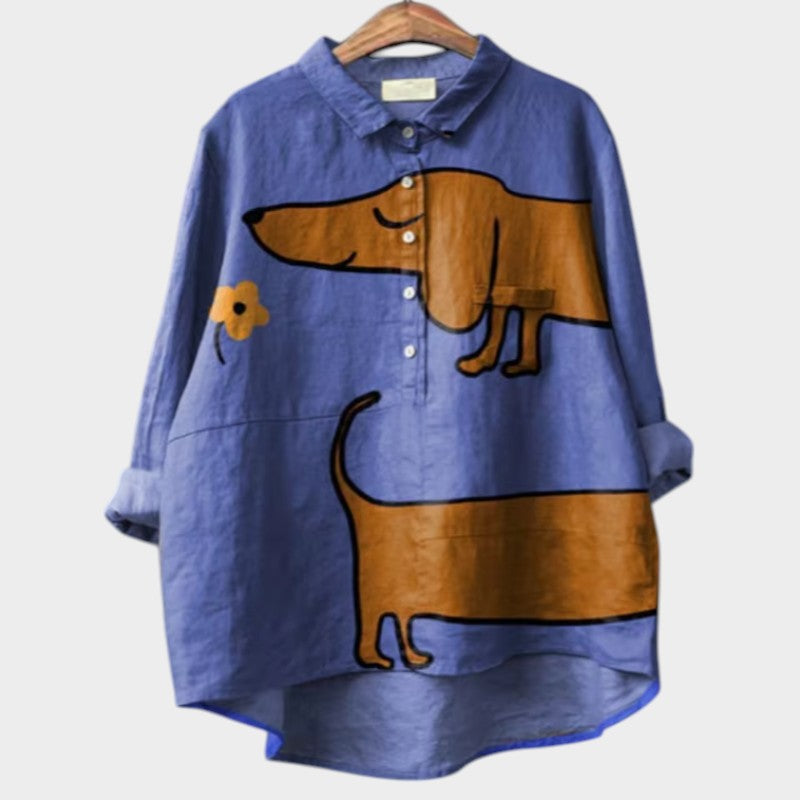 ALMIRAâ„¢|CAMICIA CANINA OVERSIZE