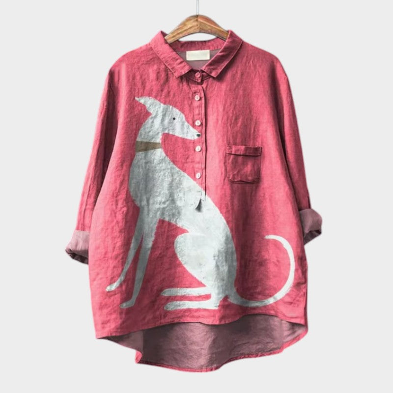 ALMIRAâ„¢|CAMICIA CANINA OVERSIZE