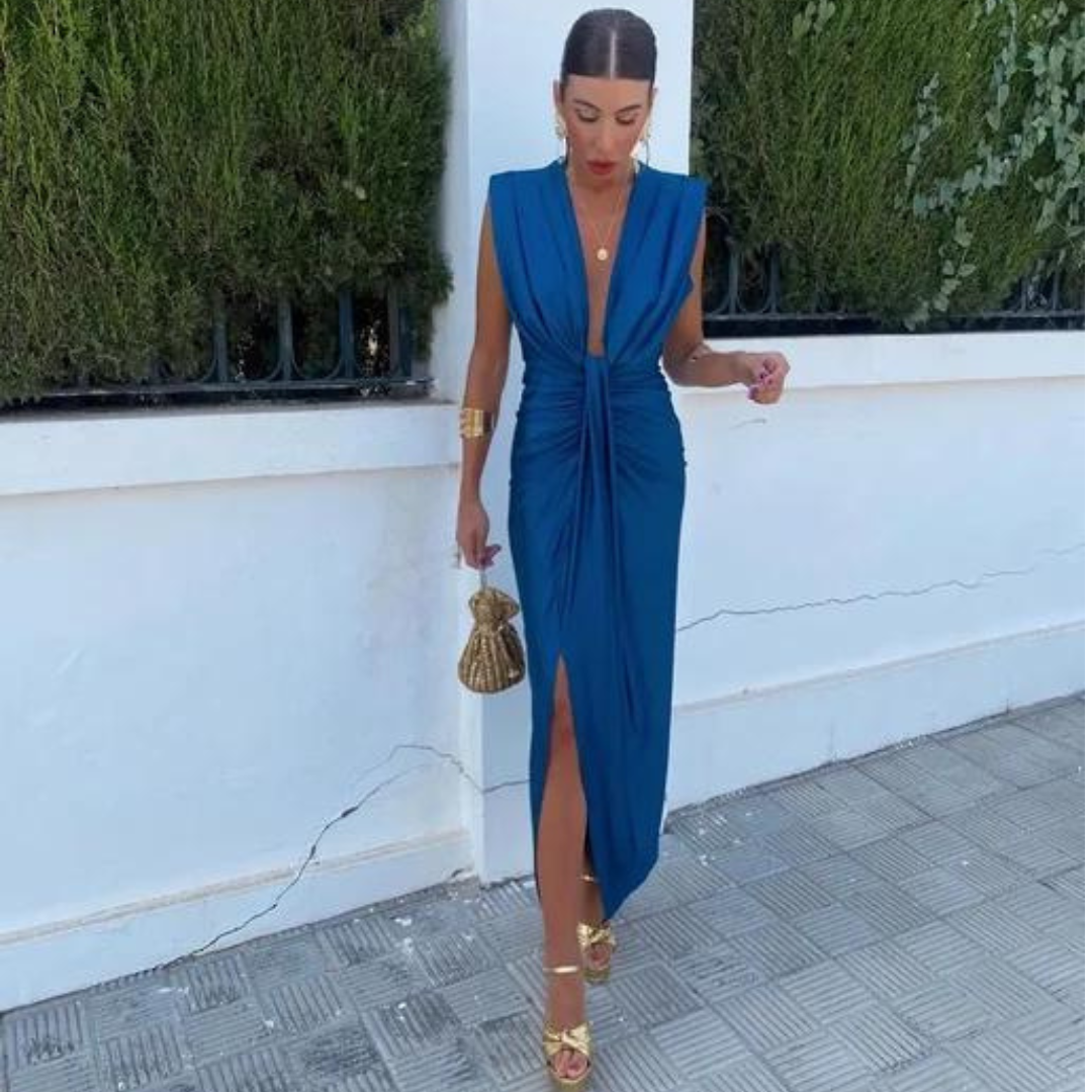 Crocetta™ | Abito Elegante Scollato