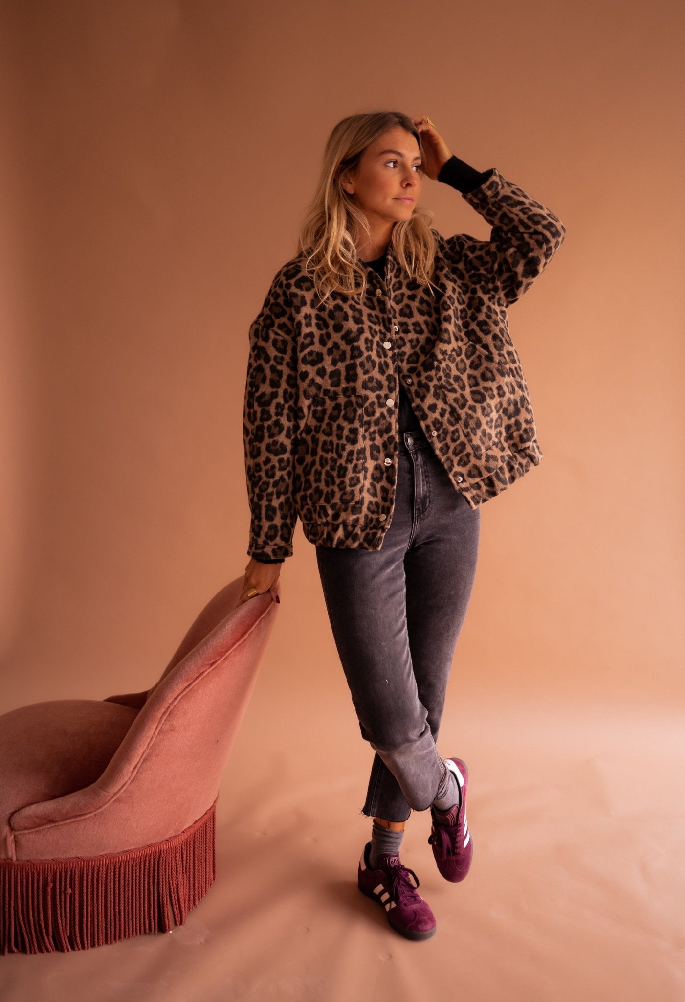 MIRELA™|Giacca Leopardata alla Moda